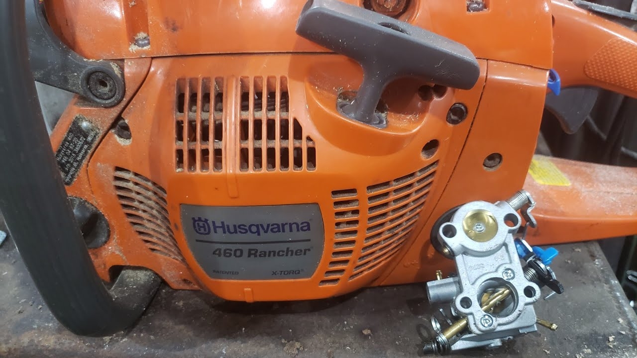 Husqvarna 460 Carb Replacement And Tune Up YouTube