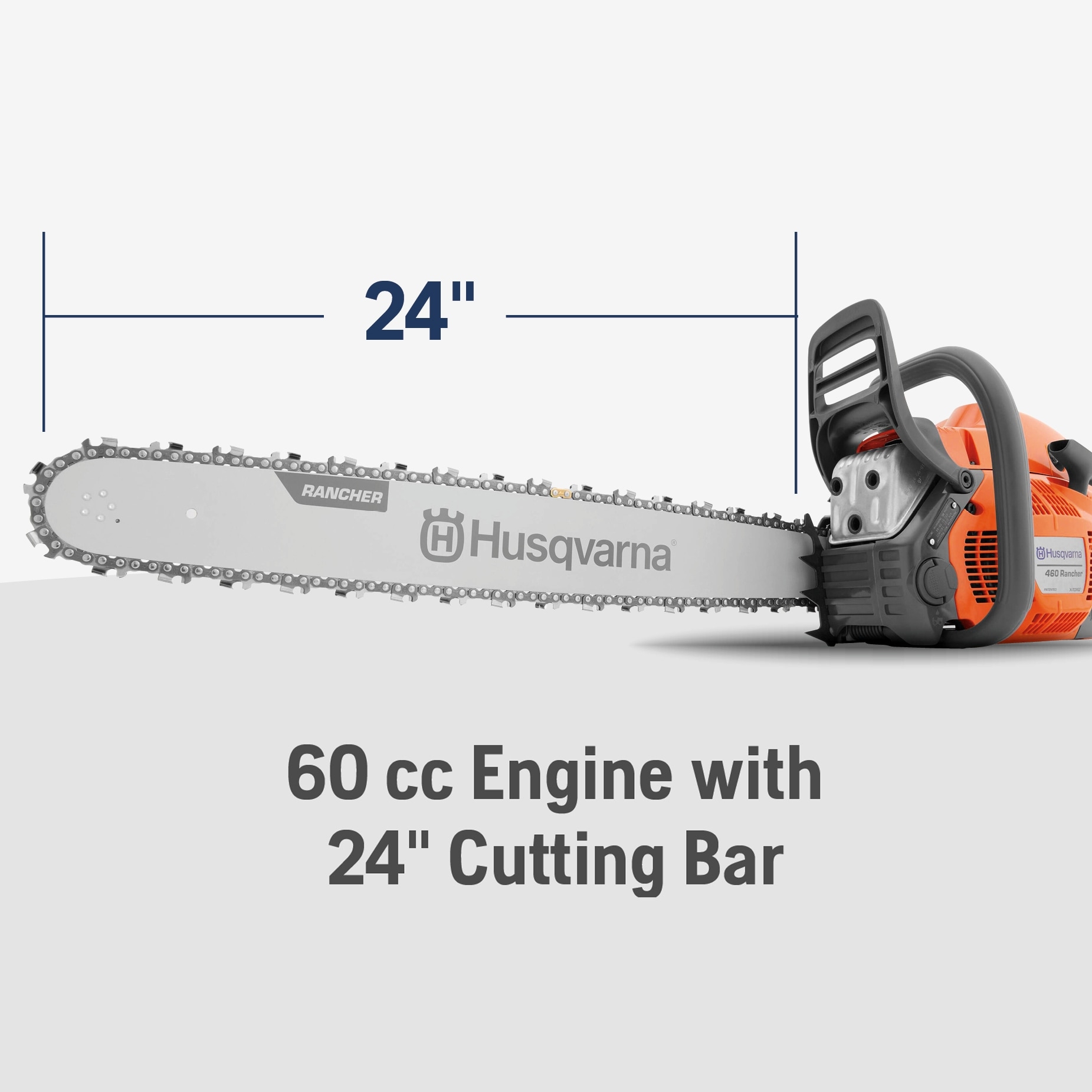husqvarna 460 chainsaw specs