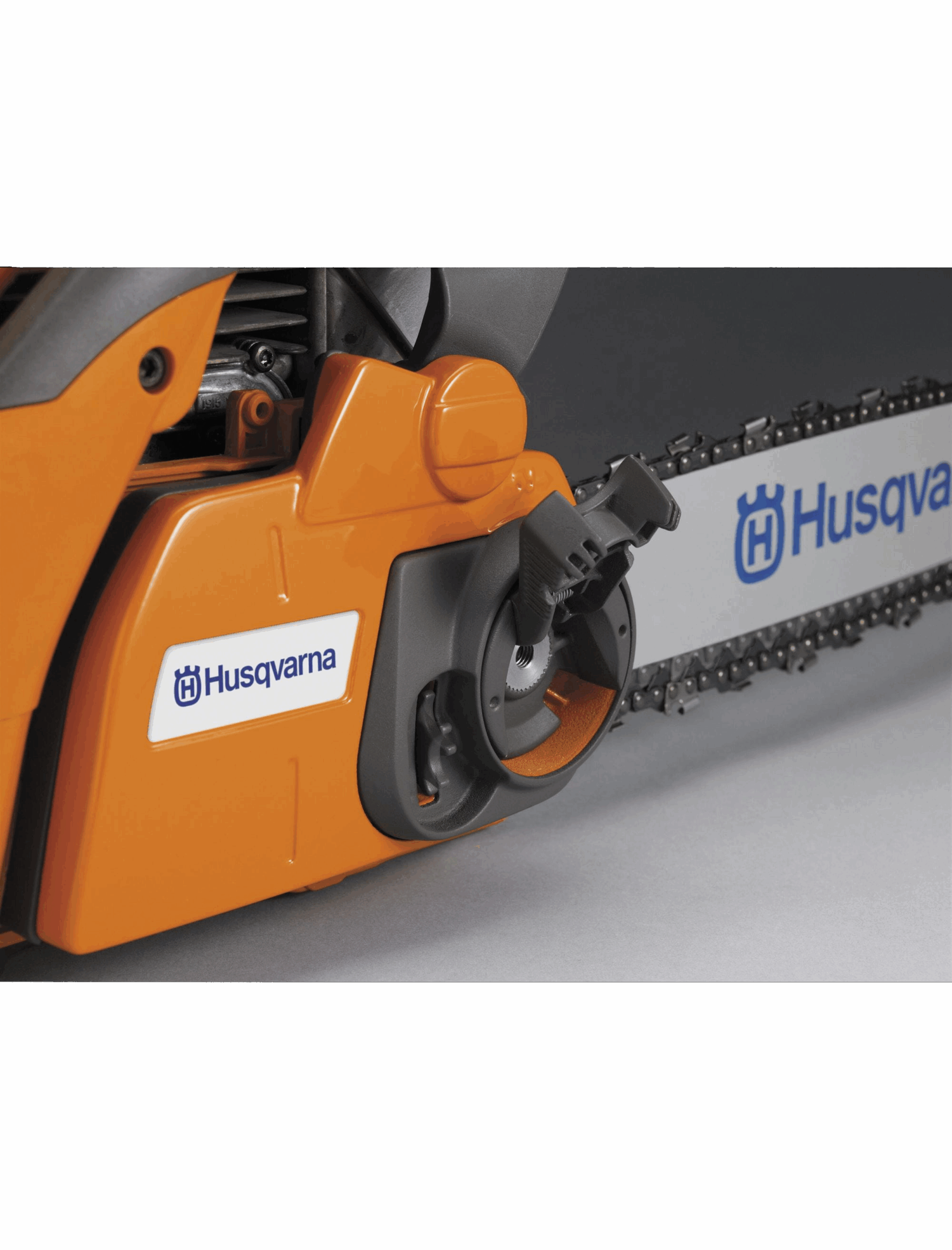 toolless chaisaw chain adjustment husqvarna