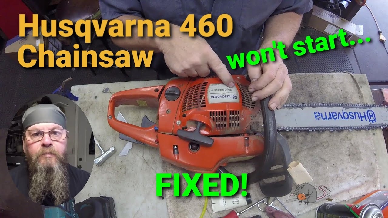 why wont my husqvarna chainsaw start