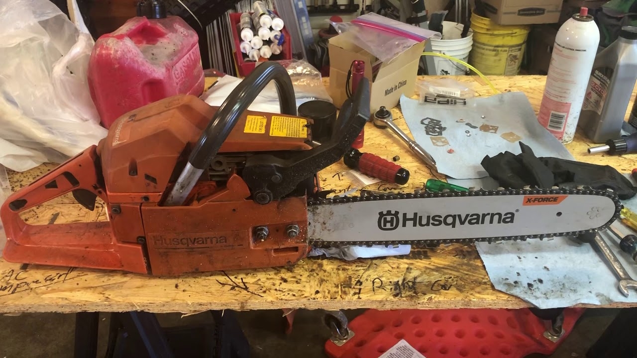 Husqvarna 51 55 Chainsaw Carburetor Adjustment YouTube