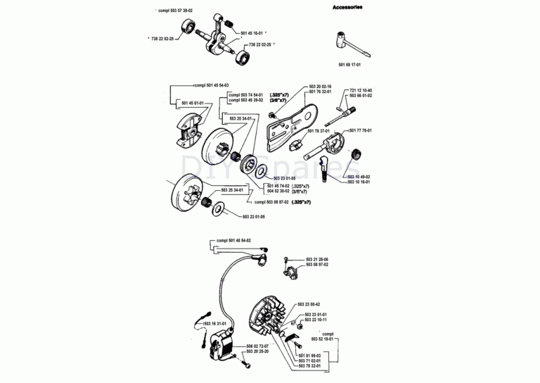 Husqvarna 51 Chainsaw 1994 Parts Diagram Page 4