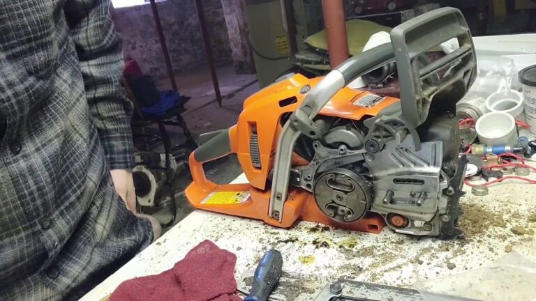 Husqvarna 550xp Oil Pump Worm Gear Replacement YouTube