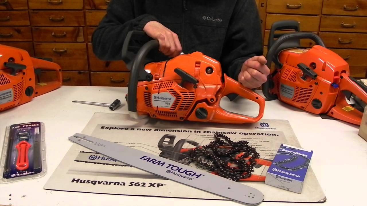 Husqvarna 555 XP Chainsaw YouTube