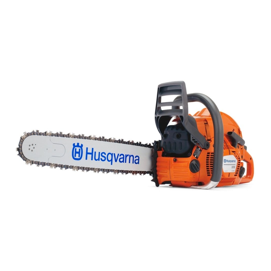 HUSQVARNA 570 576 XP OPERATOR S MANUAL Pdf Download ManualsLib