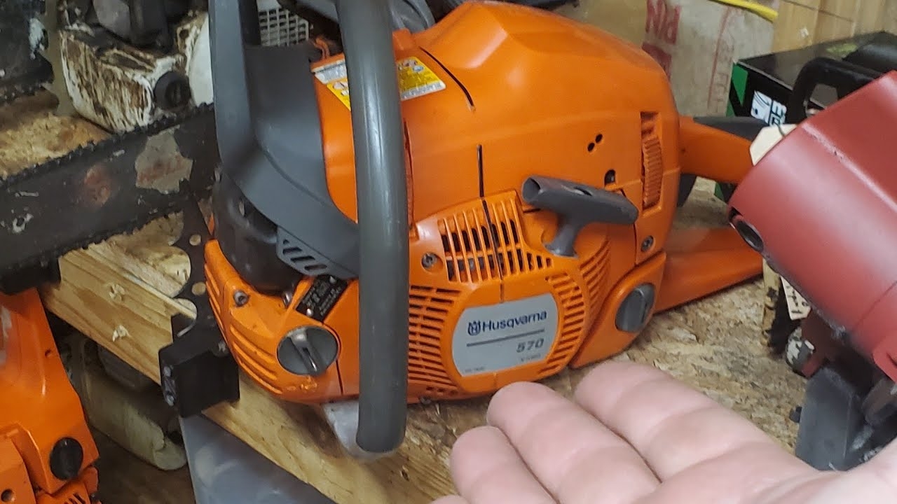 Husqvarna 570 Converts To 575xp Chainsaw The Mechanic Who Reveals It All YouTube