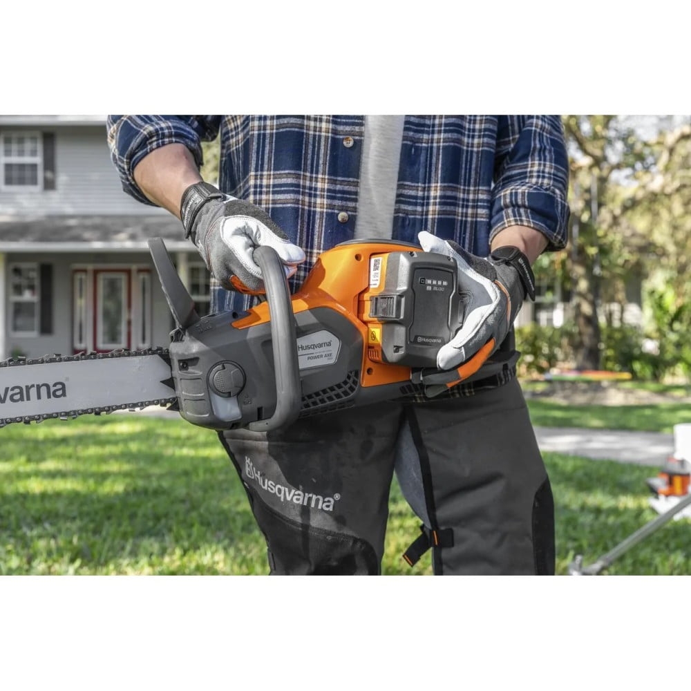 Husqvarna 970601201 350i 42V Power Axe Brushless Lithium Ion 18 In Cordless Chainsaw Tool Only Walmart