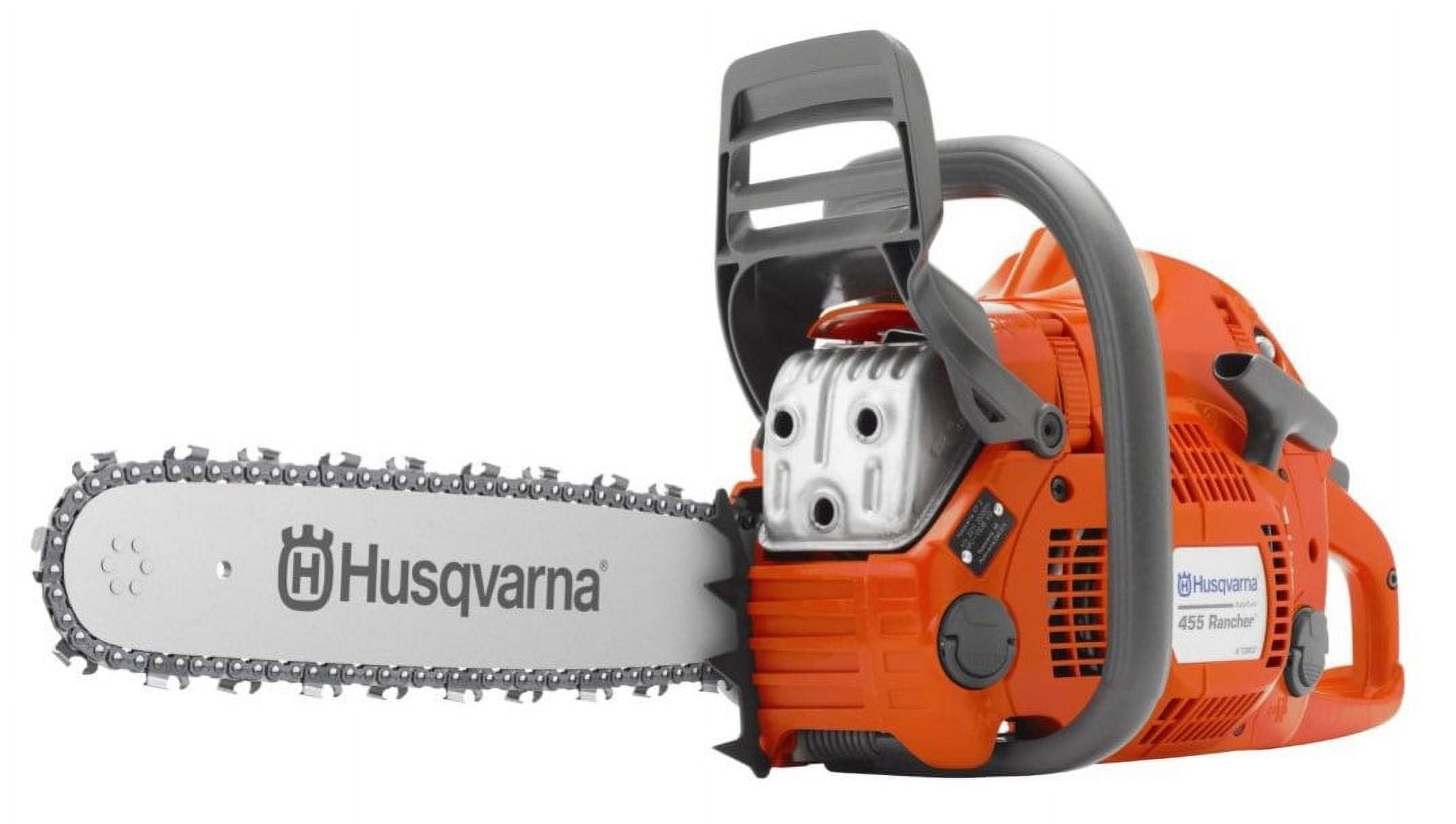 Husqvarna 970613220 455 Rancher Gas Powered Chainsaw X Torq 55 5cc Engine Walmart