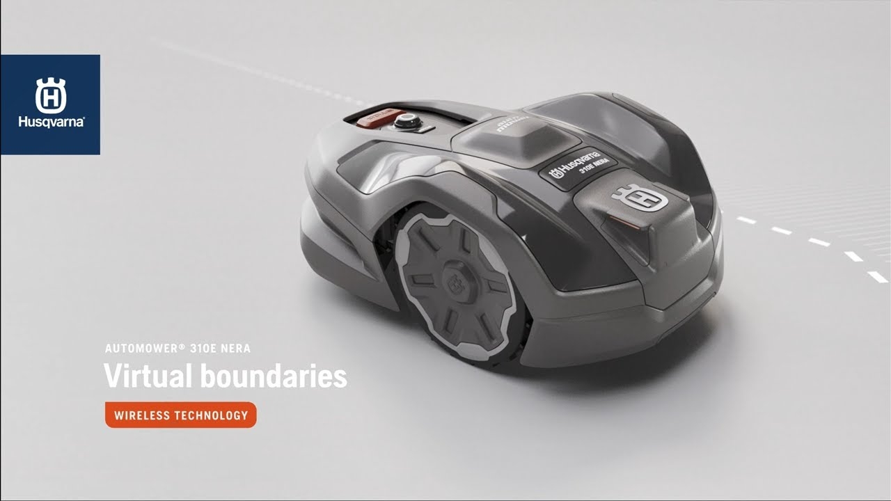 Husqvarna Automower 310E With Husqvarna EPOS YouTube