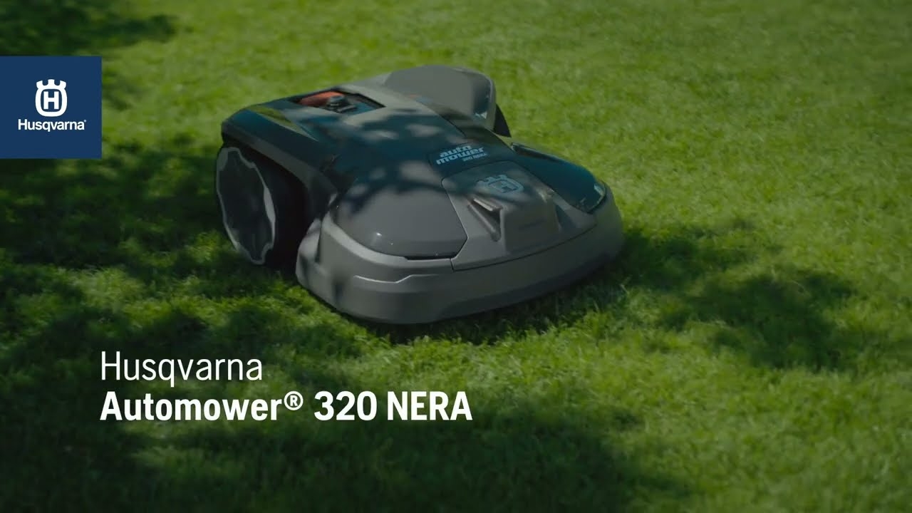 Husqvarna Automower 320 NERA With Husqvarna EPOS Plug in Kit YouTube