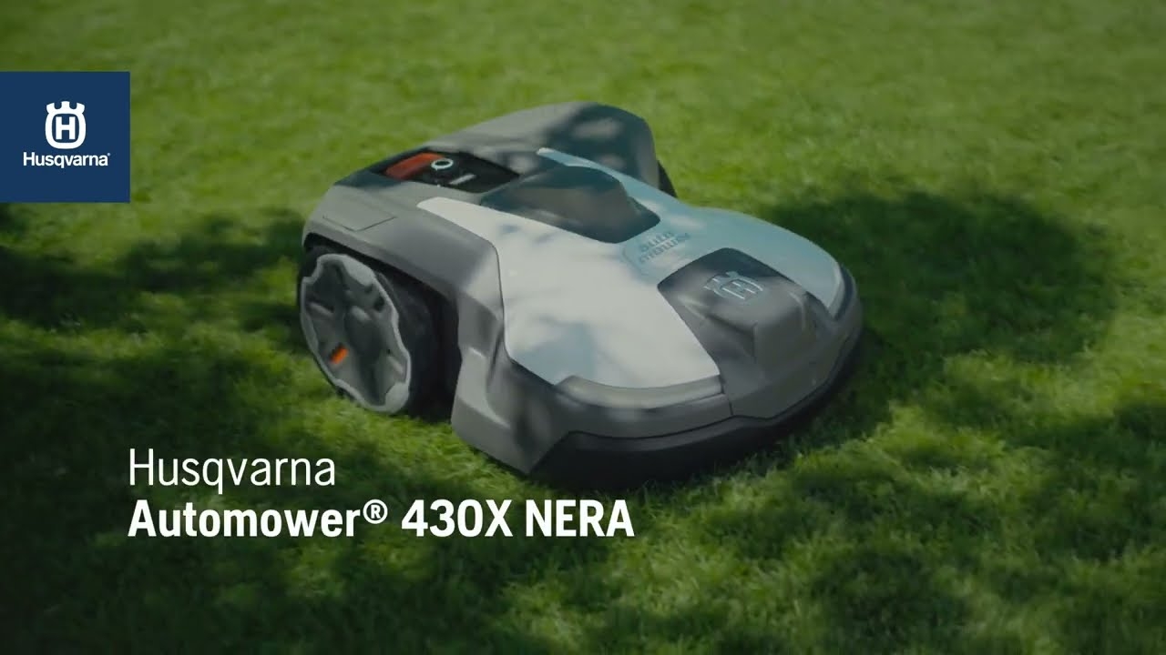 Husqvarna Automower 430X NERA Robotic Mower lawns 3200m Red Band UK