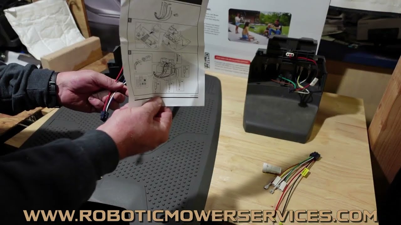 Husqvarna Automower Charging Station Housing Tower Wiring Harness Replacement Parts YouTube