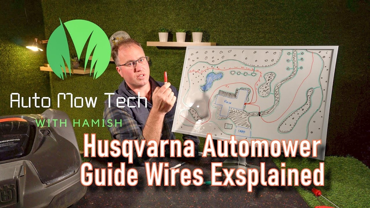 husqvarna automower boundary wire installation