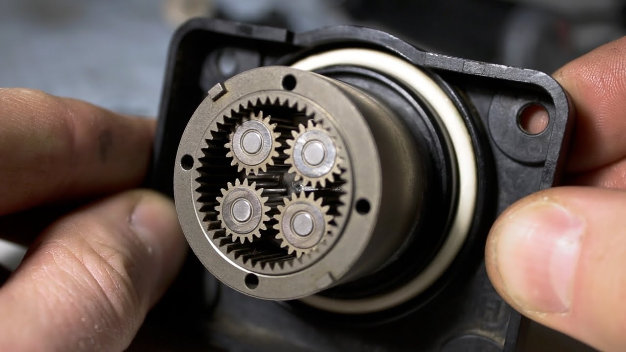 Husqvarna Automower Wheel Motor Disassembly Greasing And Bearings Change YouTube