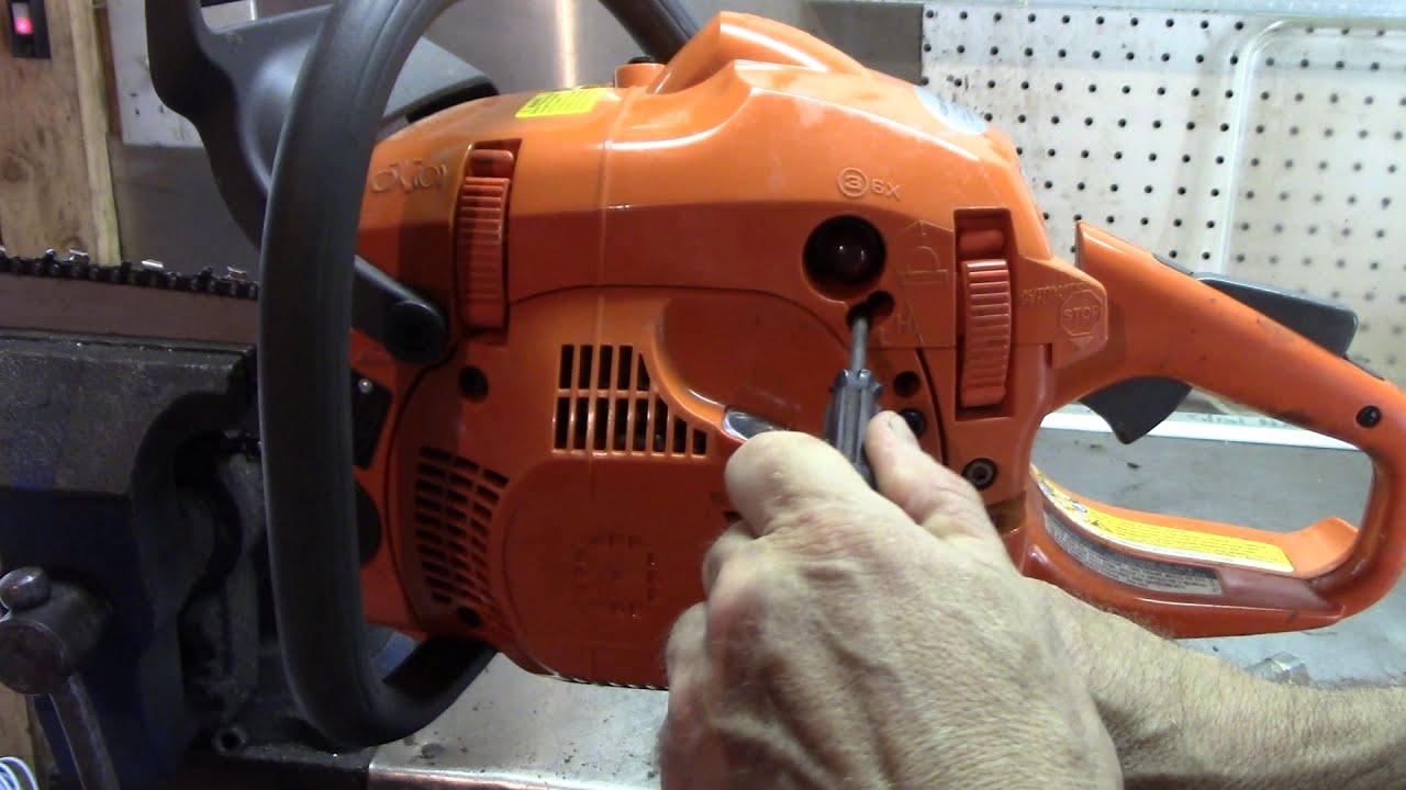 Husqvarna Chain Saw Carb Adjustment YouTube