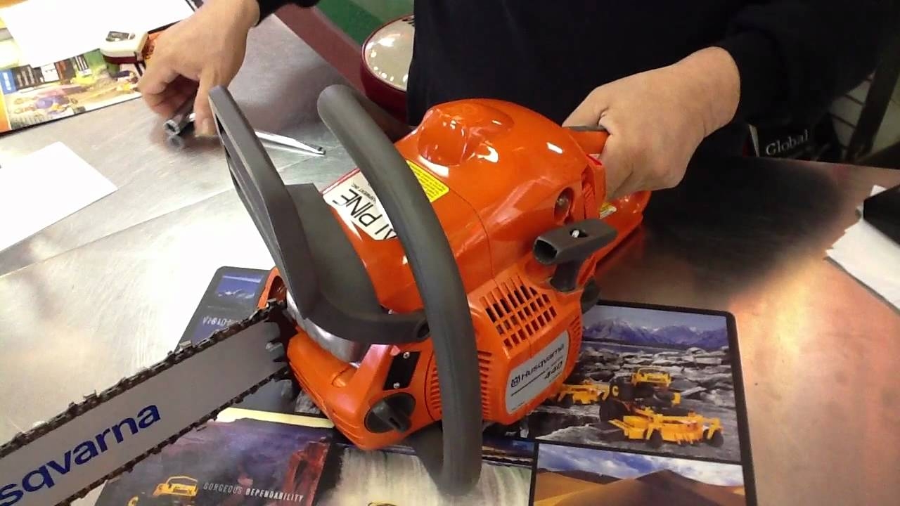 Husqvarna Chainsaw 440 E series Toronto Ontario YouTube