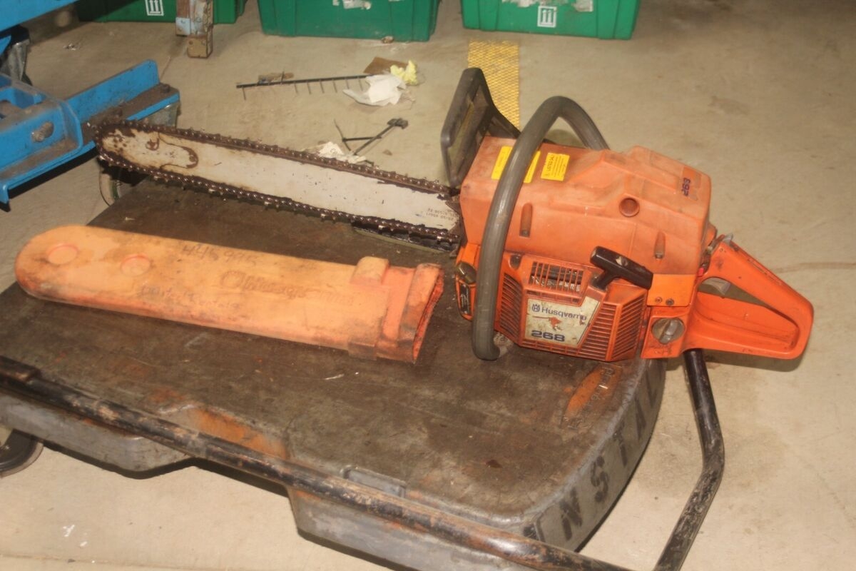 Husqvarna Chainsaw Model 268 EBay
