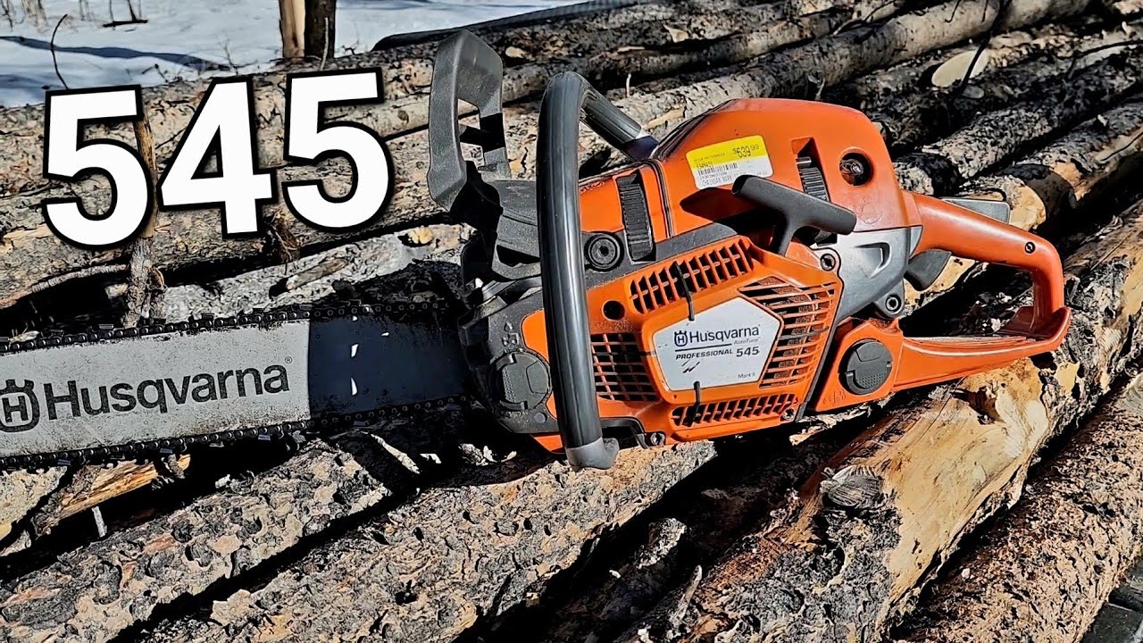 Husqvarna chainsaw tools Husqvarna Pro 545 Review October thon 29 YouTube