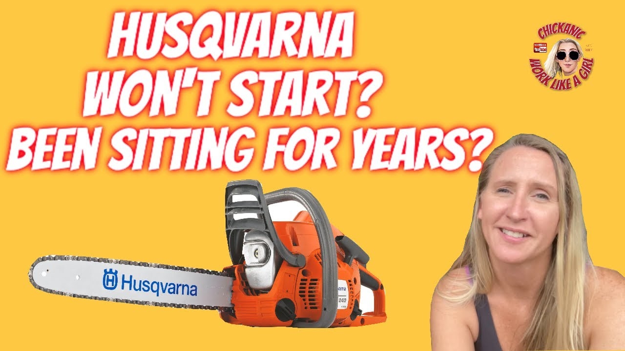HUSQVARNA CHAINSAW WON T START Complete Fuel System Rebuild Of Fuel Lines fuel Filter carb Kit YouTube