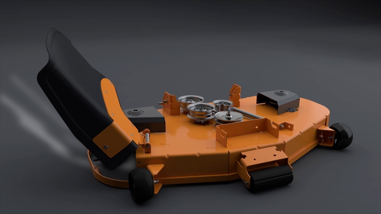 Husqvarna ClearCut Fabricated Cutting Deck YouTube