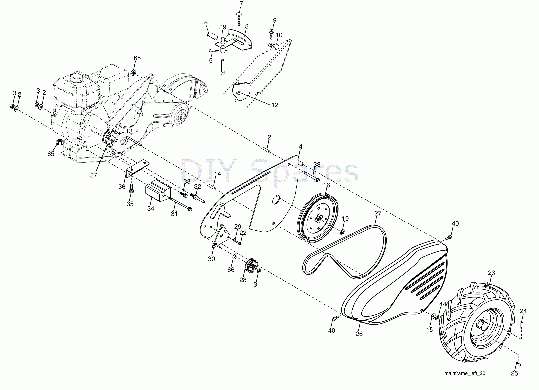 Husqvarna CRT51 2007 Parts Diagram Page 2