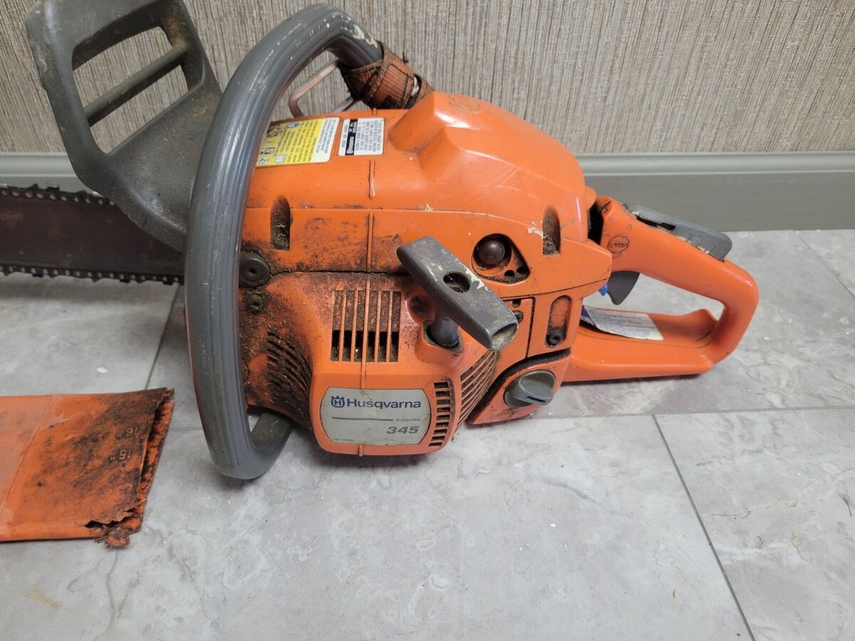Husqvarna E Series 345 Professonal Chainsaw Read EBay