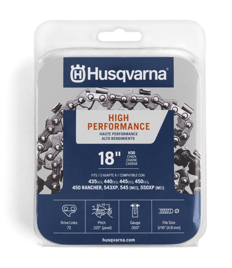 Husqvarna H30 72 Link Replacement Chainsaw Chain For 18 in 0 05 in Gauge 0 325 in Pitch 531300439 At Lowes
