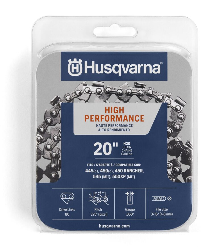 Husqvarna H30 80 Link Replacement Chainsaw Chain For 20 in 0 05 in Gauge 0 325 in Pitch 531309680 At Lowes