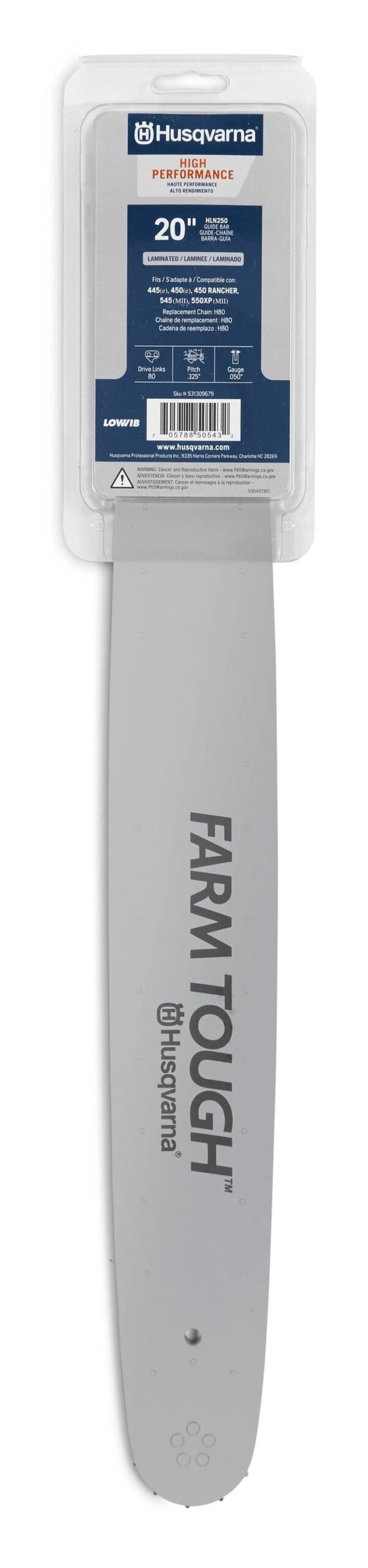 Husqvarna High Performance 20 in Chainsaw Bar 508943701 At Lowes