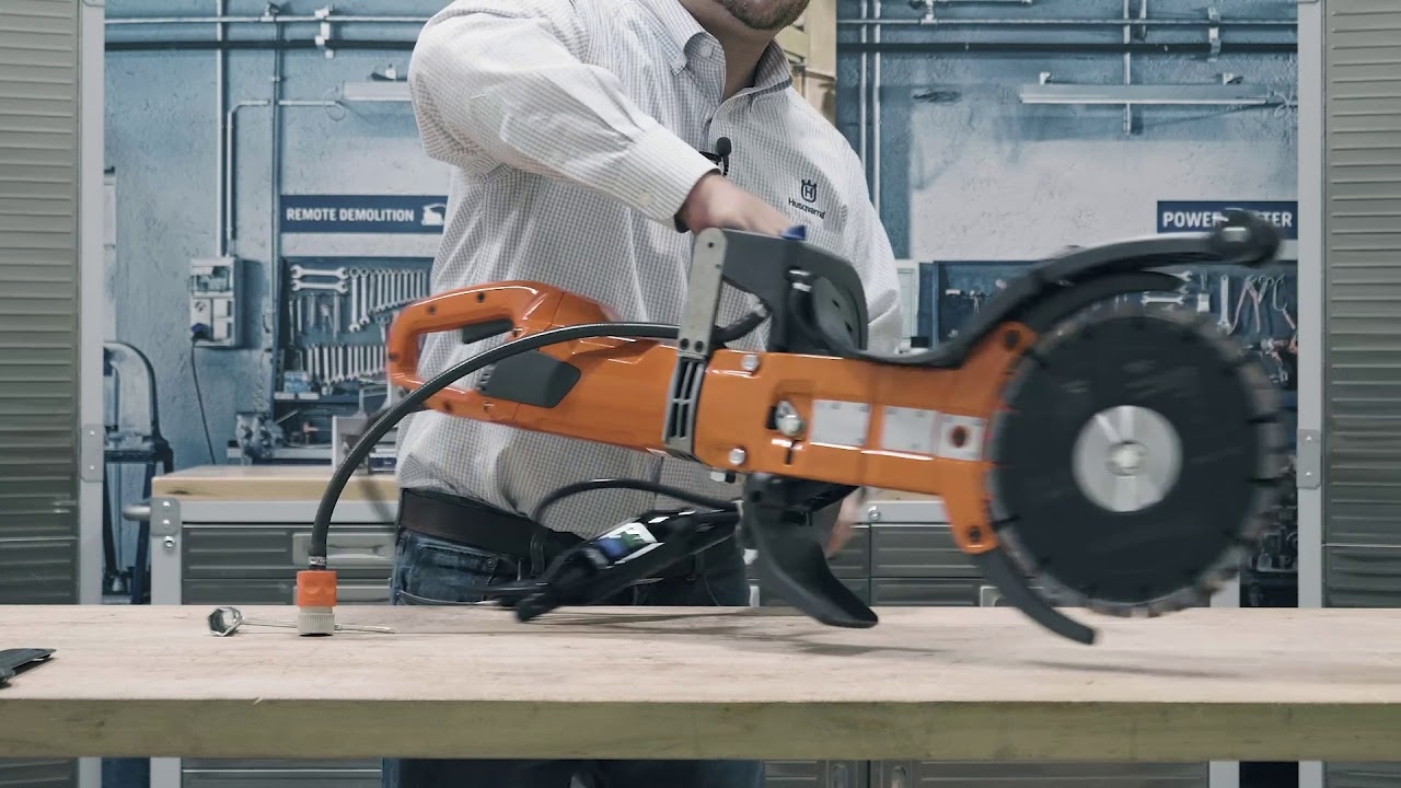 Husqvarna K 4000 Cut n Break Electric Power Cutter Unboxing YouTube