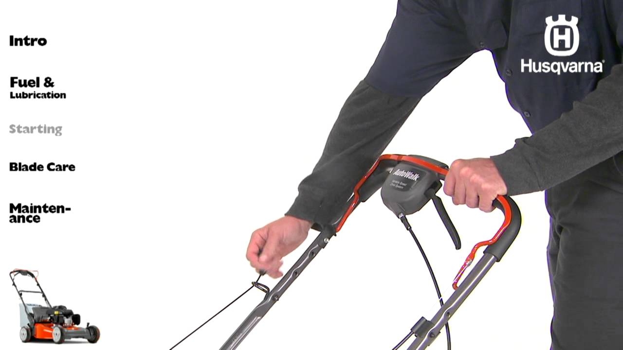 Husqvarna Lawn Mowers Starting YouTube