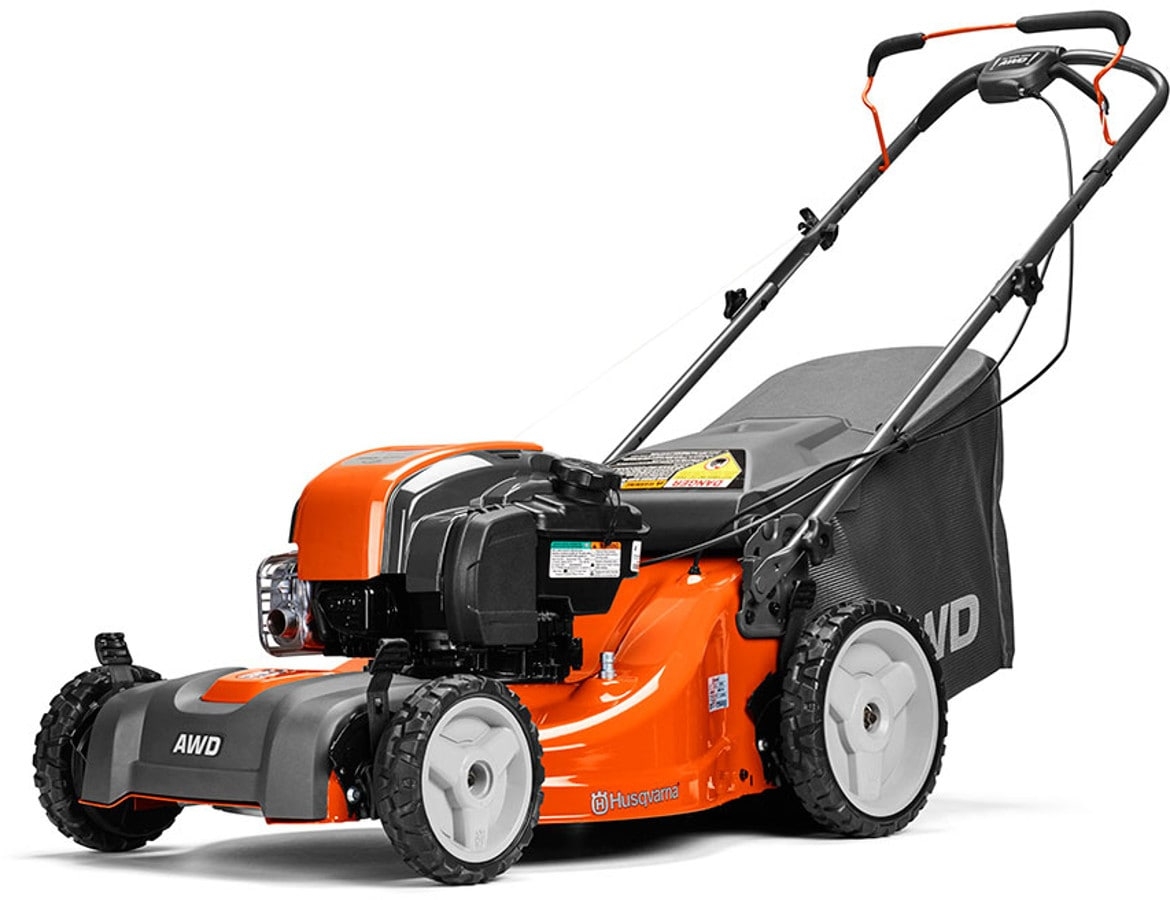 Husqvarna LC221AH 21 in Gas Self propelled Lawn Mower With 163 cc Briggs And Stratton Engine In The Gas Push Lawn Mowers Department At Lowes