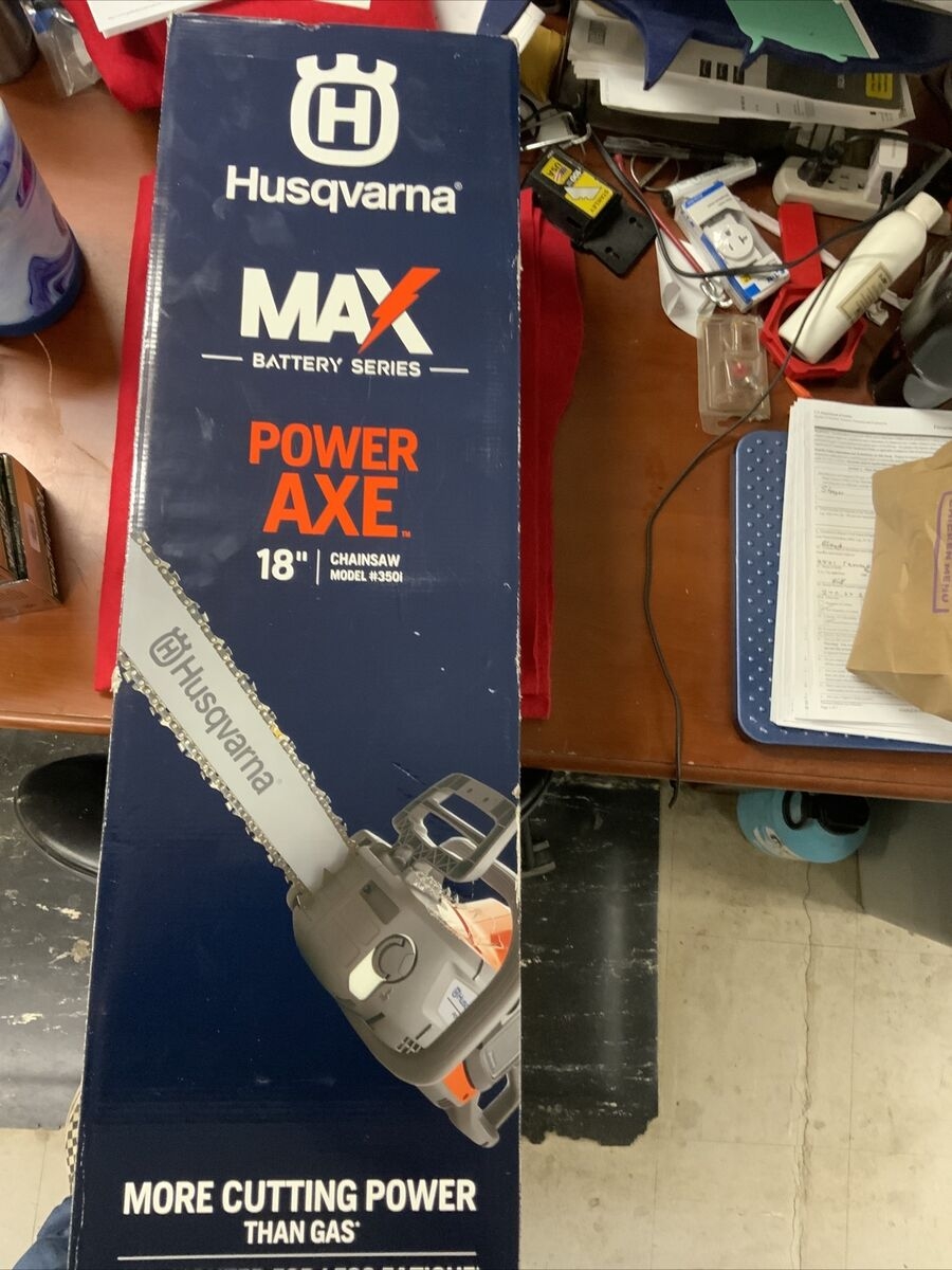 husqvarna power axe 350i chainsaw
