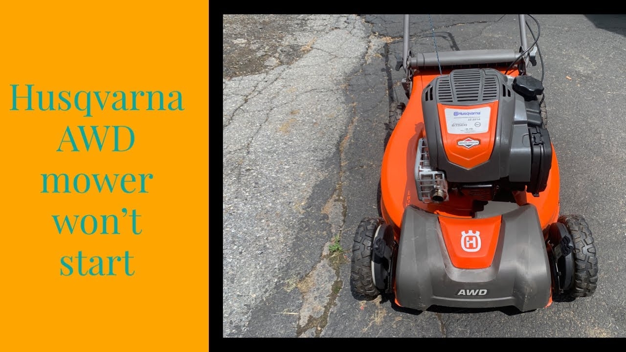 Husqvarna Mower Won t Start Briggs And Stratton YouTube