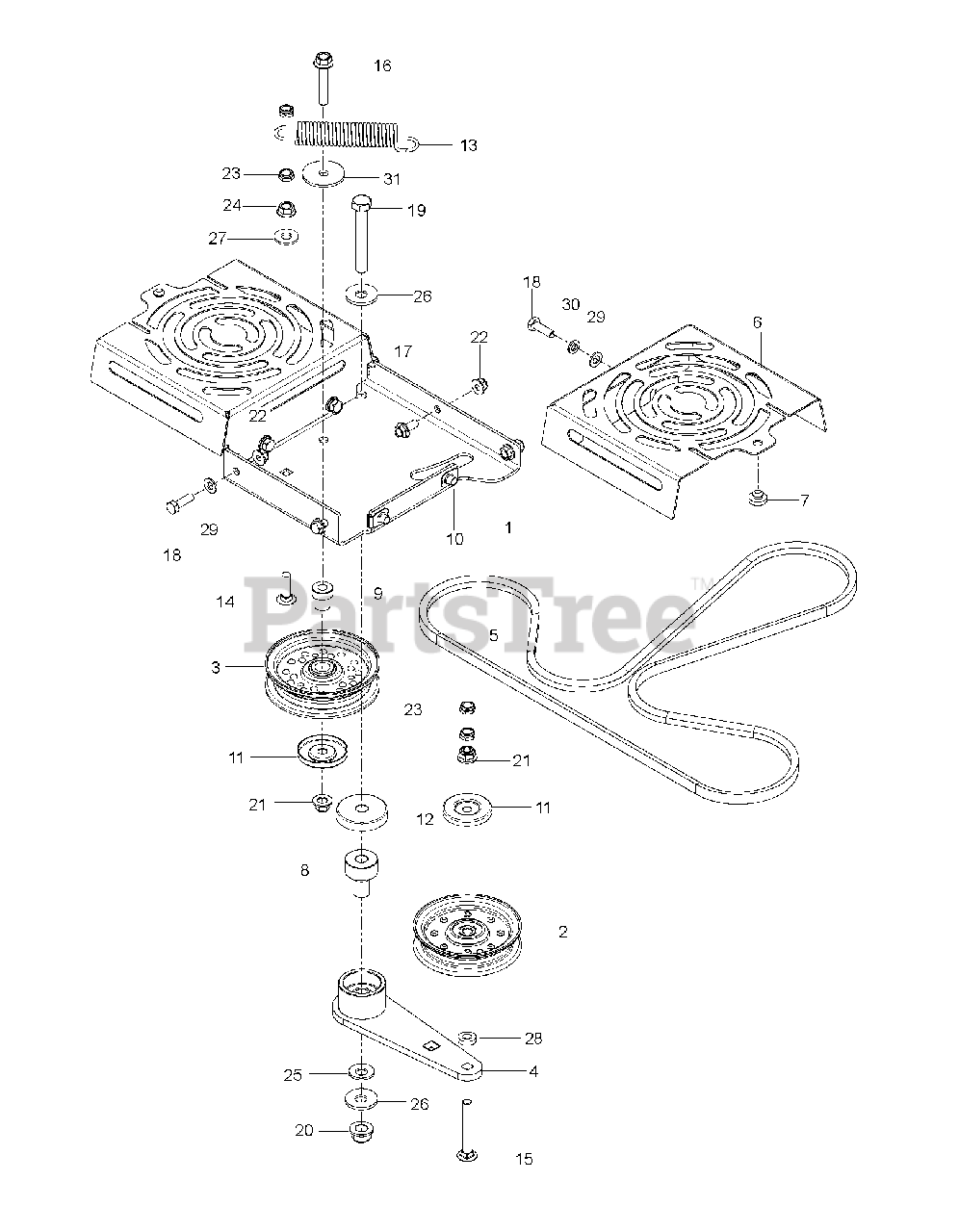 Husqvarna MZT 52 967844001 00 Husqvarna 52 Zero Turn Mower 2017 12 HYDRAULIC FRAME Parts Lookup With Diagrams PartsTree