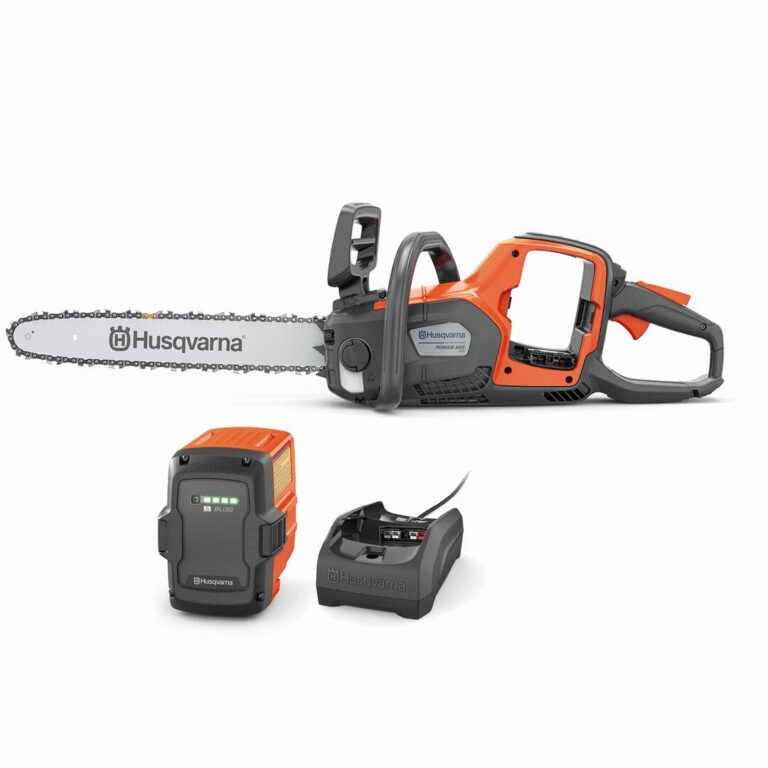 Husqvarna Power Axe 350i 40 volt 18 in Battery 7 5 Ah Chainsaw Battery And Charger Included 970601202 At Lowes