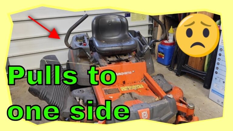 Husqvarna Pulls To One Side Plus A No Start And Muffler Replacement YouTube
