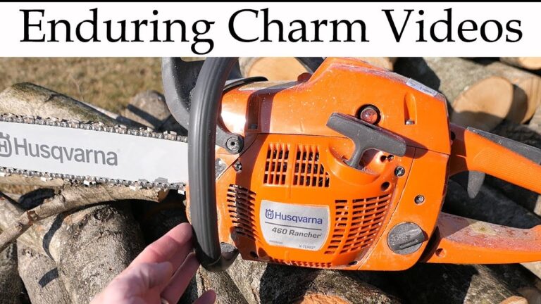 Husqvarna Rancher 460 Chainsaw A Disappointing Test YouTube