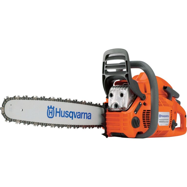 Husqvarna Reconditioned 455 Rancher Chain Saw 20in Bar 55 5cc 3 8in Pitch Model 455 Northern Tool