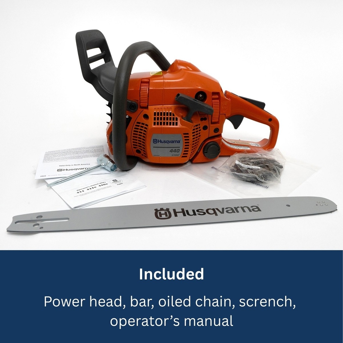 Husqvarna Refurbished Husqvarna 440 18 In Gas Chainsaw 40 cc EBay