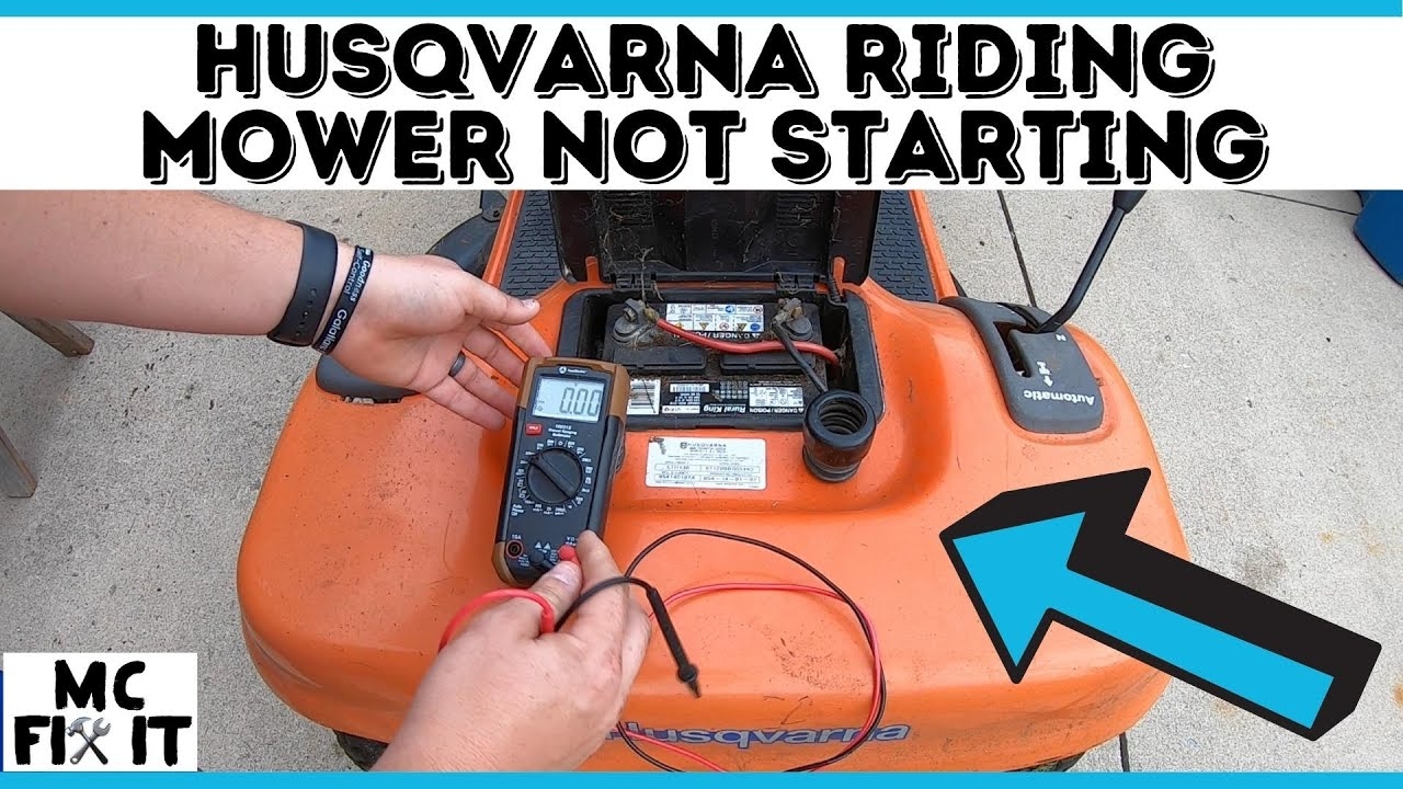 Husqvarna Riding Mower Not Starting FIXED LTH 130 Complete Guide YouTube