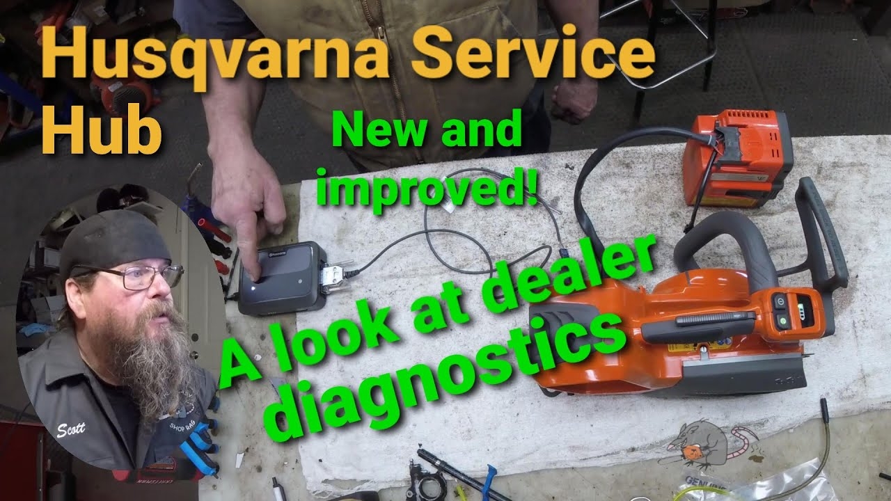 Husqvarna Service Hub Dealer Diagnostic Tool YouTube