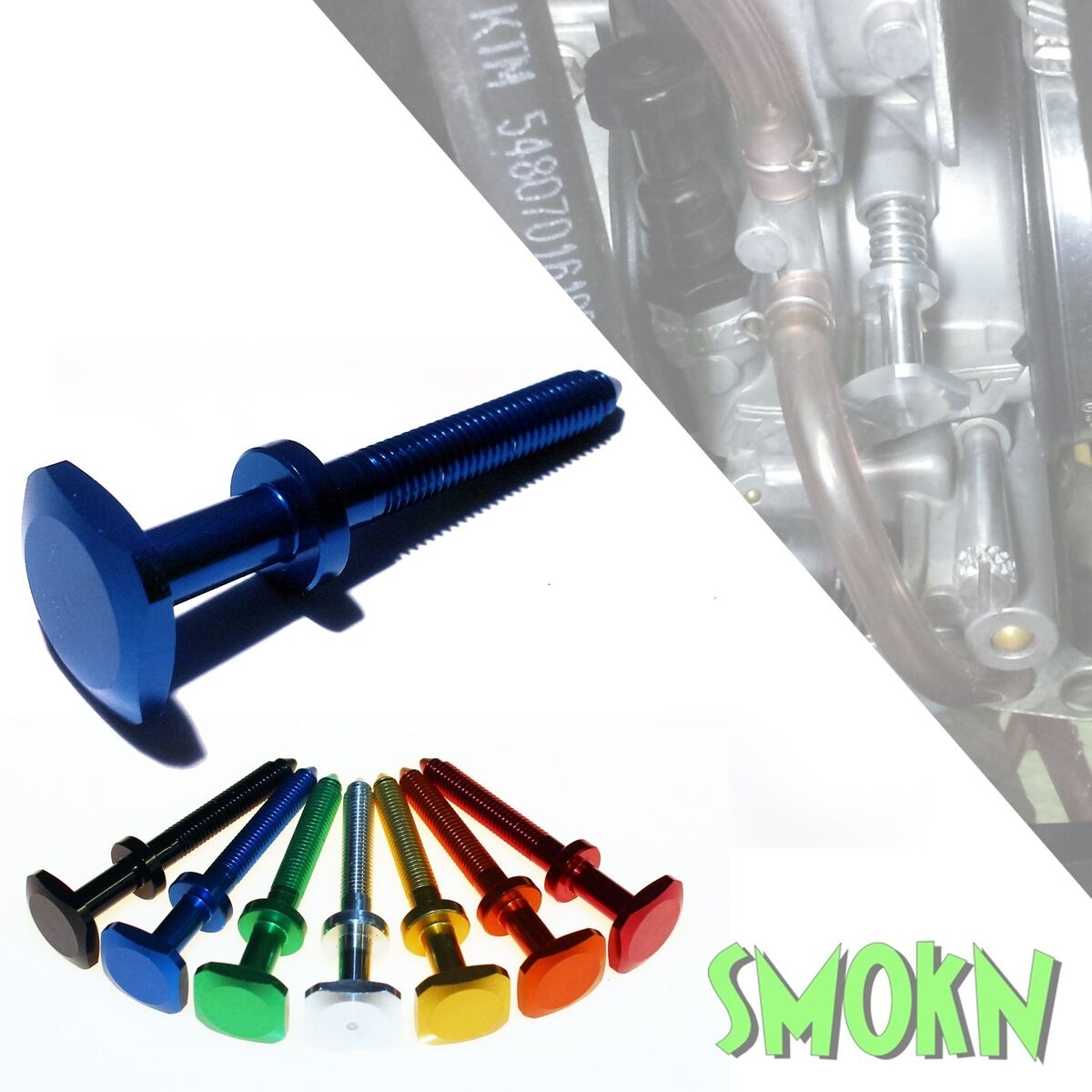 Husqvarna TC TE 85 125 250 300 14 16 Keihin PWK Easy Adjust Carb Idle Screw Blue EBay