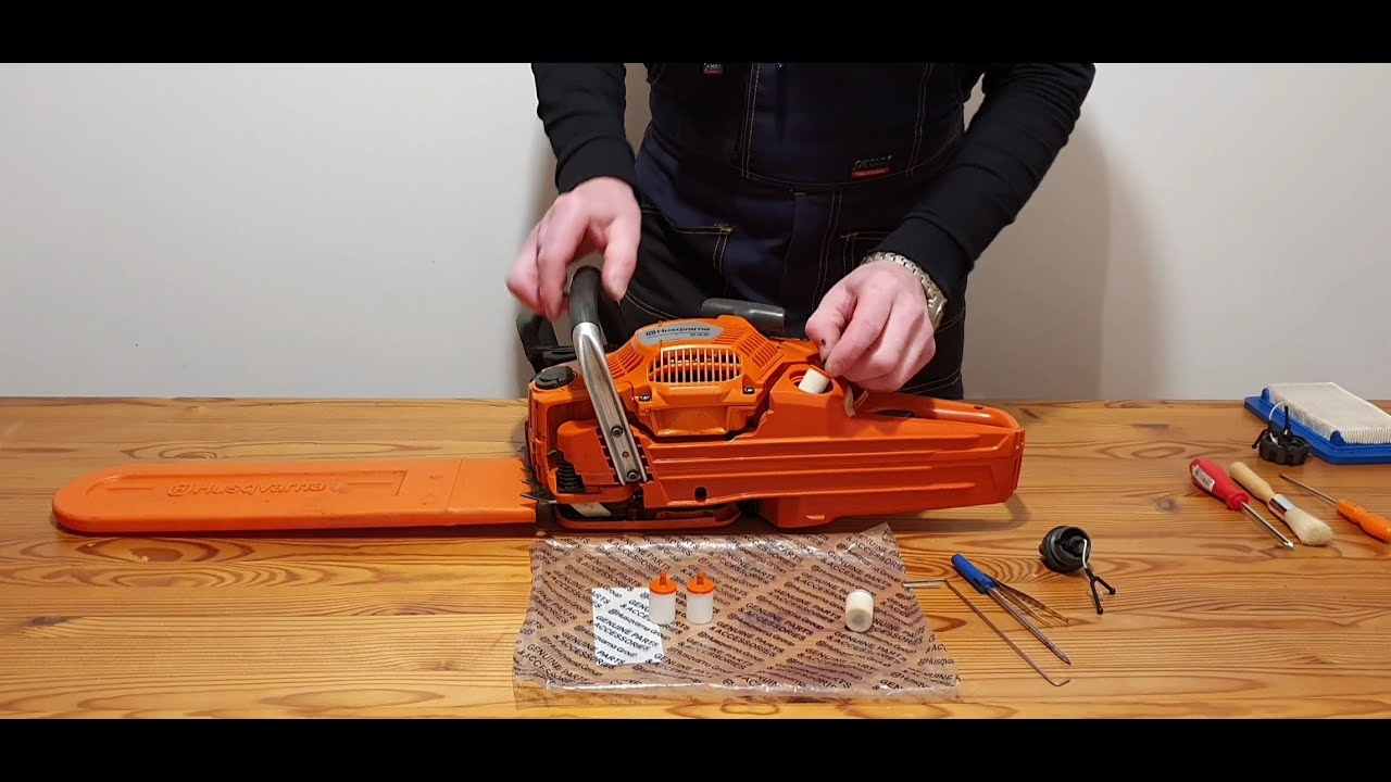 Husqvarna Time For New Fuel Filter YouTube