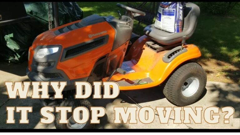 Husqvarna Tractor Stopped Moving Diagnosis And Surprising Fix YouTube