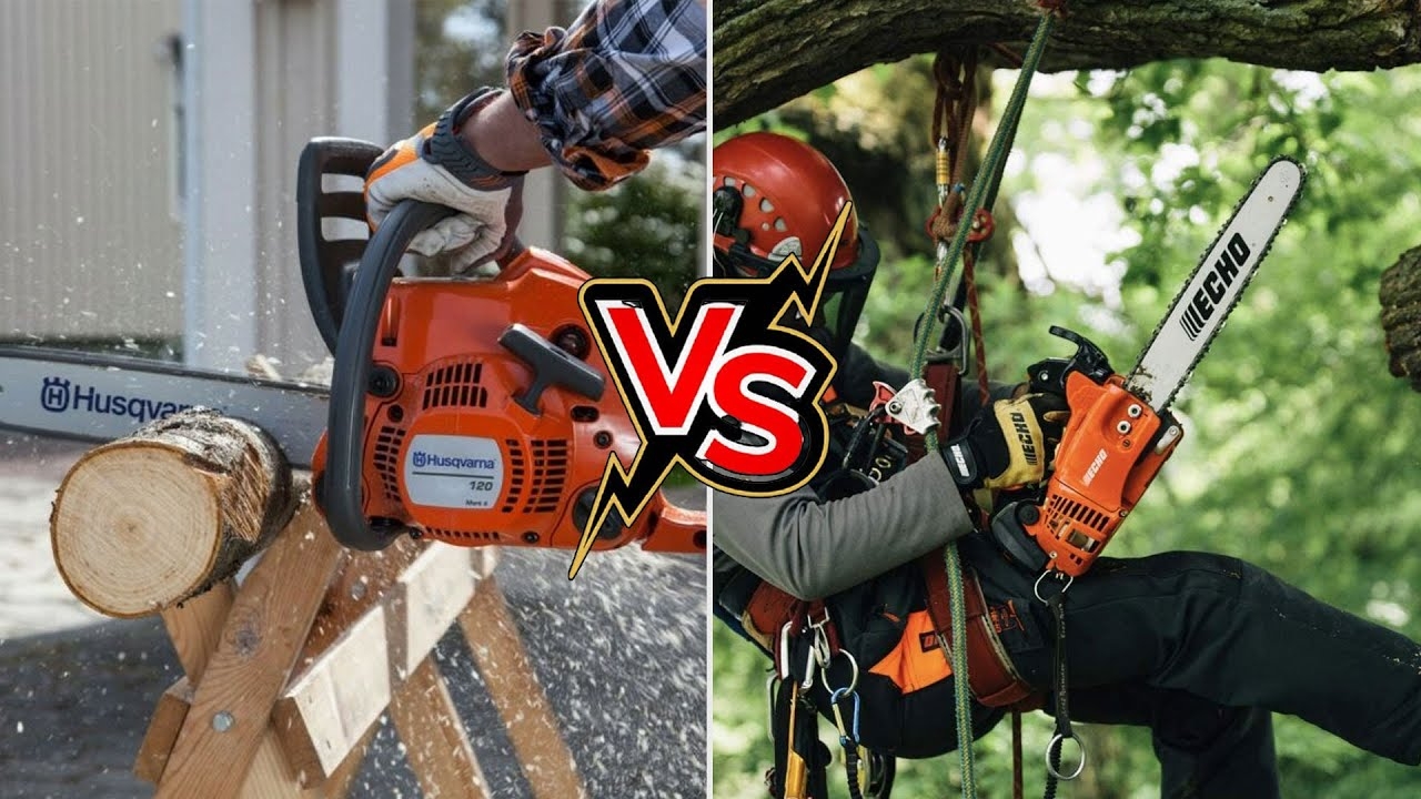 Husqvarna Vs Echo Chainsaw YouTube