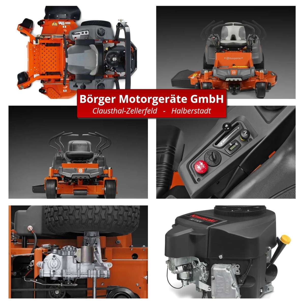 Husqvarna Z242F Zero Turn Aufsitzm her Nullwendekreism her 967 66 57 04 B rger Motorger te GmbH