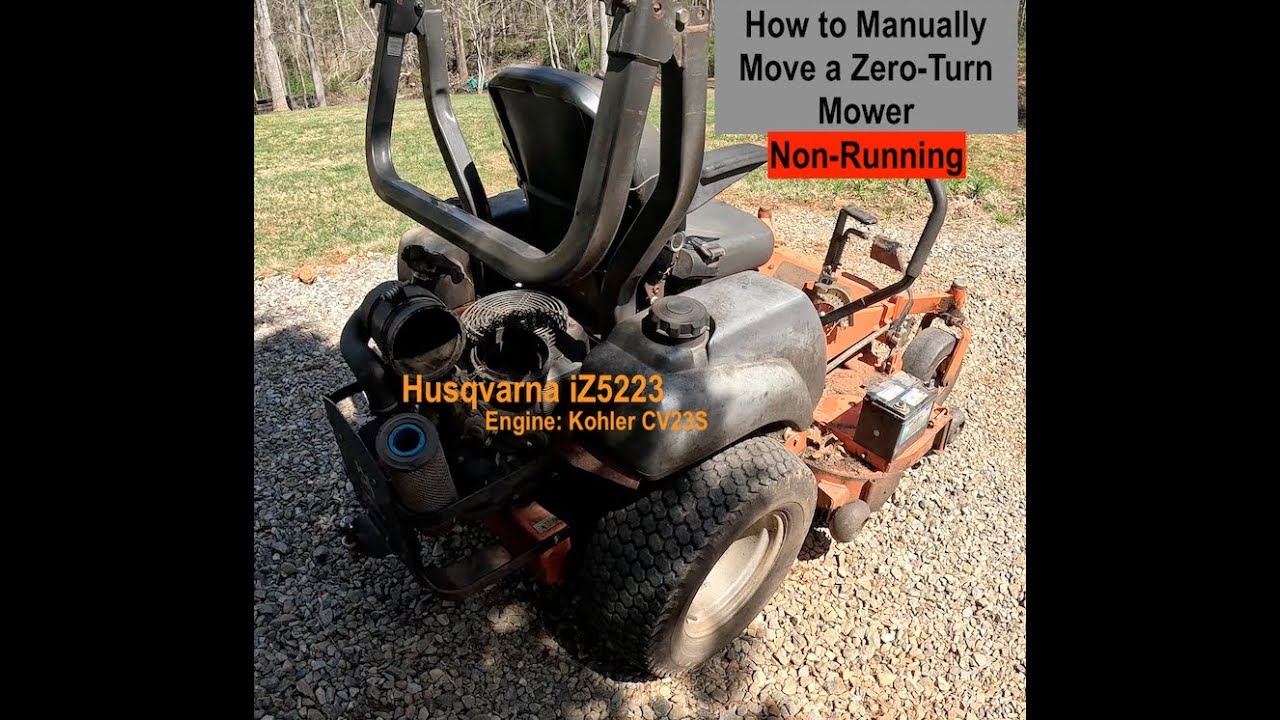husqvarna drive system stop moving