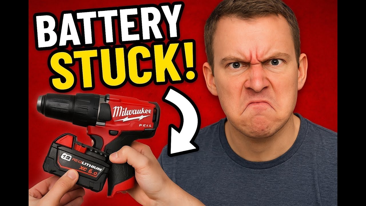 I Tried EVERYTHING To Remove My Milwaukee M18 Battery Here s What Worked YouTube