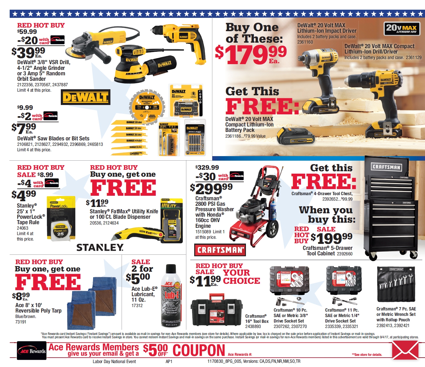 Labor Day Sale Walsh s Ace Hardware